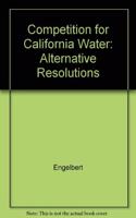 Competition for California Water