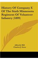 History Of Company E Of The Sixth Minnesota Regiment Of Volunteer Infantry (1899)