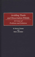 Avoiding Thesis and Dissertation Pitfalls