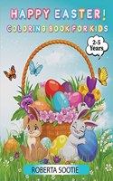 Happy Easter! Coloring Book For Kids
