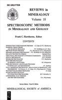 Spectroscopic Methods in Mineralogy & Geology