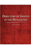 Directory of Grants in the Humanities 2012