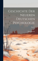 Geschichte der neueren deutschen Psychologie; Band 1
