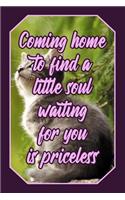 Coming Home to Find a Little Soul Waiting for You Is Priceless