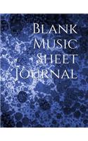 Blank Sheet Music Journal