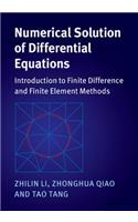 Numerical Solution of Differential Equations: Introduction to Finite Difference and Finite Element Methods