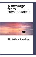 A Message from Mesopotamia
