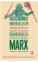 Modern Political Theory from Hobbes to Marx