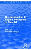 The Introduction to Hegel's Philosophy of Fine Art