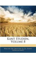 Kant Studien, Volume 8