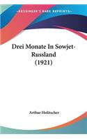 Drei Monate In Sowjet-Russland (1921): (German)