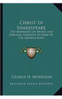 Christ In Shakespeare