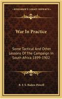 War in Practice