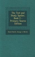 The Test and Study Speller, Book 2