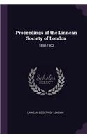 Proceedings of the Linnean Society of London: 1898-1902