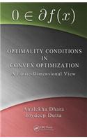 Optimality Conditions in Convex Optimization