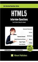 HTML5  Interview Questions You'll Most Likely Be Asked