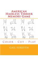 American Hairless Terrier Memory Game