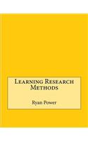 Learning Research Methods