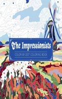 Impressionists Color-By-Dot Coloring Book