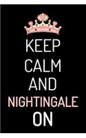 keep calm and nightingale on