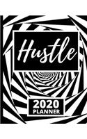 Hustle: Motivational Quote 2020 Planner For Entrepreneurs, 1-Year Daily, Weekly And Monthly Organizer With Calendar, Gifts For Women, Men, Boss, Business Ow