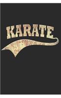 Karate Notizbuch: Karate Notizbuch die Perfekte Geschenkidee für Kampfsportler oder Karate Fans. Das Taschenbuch hat 120 weiße Seiten mit Punktraster die dich beim Sc