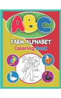 ABC Farm Alphabet Coloring Book