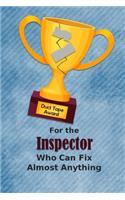 For the Inspector Who Can Fix Almost Anything - Duct Tape Award: Employee Appreciation Journal and Gift Idea