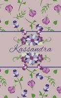 Kassandra: Small Personalized Journal for Women and Girls