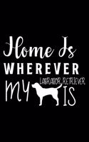 Home Is Wherever My Labrador Retriever is
