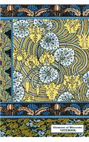 Glamour of Blossoms NOTEBOOK [ruled Notebook/Journal/Diary to write in, 60 sheets, Medium Size (A5) 6x9 inches]