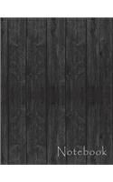 Unruled (Unlined) Blank Composition Notebook (8.5