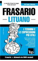 Frasario Italiano-Lituano e vocabolario tematico da 3000 vocaboli