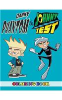 Danny Phantom and Johnny Test Coloring Book