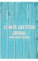 12 Week Gratitude Journal with Mood Tracker
