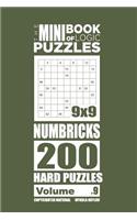 The Mini Book of Logic Puzzles - Numbricks 200 Hard (Volume 9)