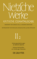 Vorlesungsaufzeichnungen (SS 1869 - WS 1869/70). Anhang: Nachschriften von Vorlesungen Nietzsches