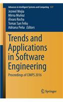 Trends and Applications in Software Engineering