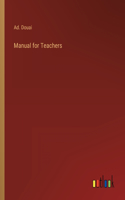 Manual for Teachers