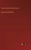 Lays of Ancient Rome