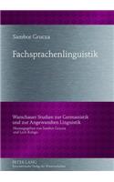 Fachsprachenlinguistik