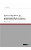 Gleichwertigkeitsaudit - Eine Interventionsstrategie Zur Reduktion Gruppenbezogener Menschenfeindlichkeit