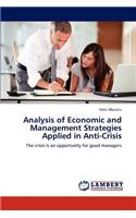 Analysis of Economic and Management Strategies Applied in Anti-Crisis