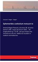 Ephemerides coelestium motuum Io