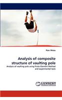 Analysis of composite structure of vaulting pole