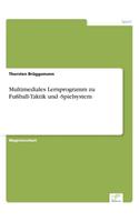Multimediales Lernprogramm zu Fußball-Taktik und -Spielsystem