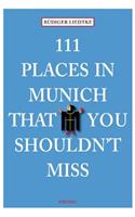 111 Places in Munich That You Shouldn't Miss