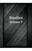 Studies Volume 9: (English)