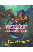 Mermaid Coloring Book For Adults.